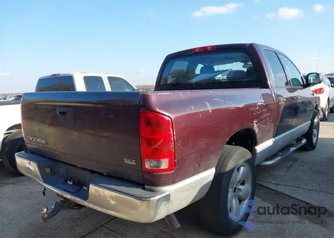 2004 Dodge Ram 1500 Slt/Laramie из США, поврежденный, VIN 1D7HA18D34S623853